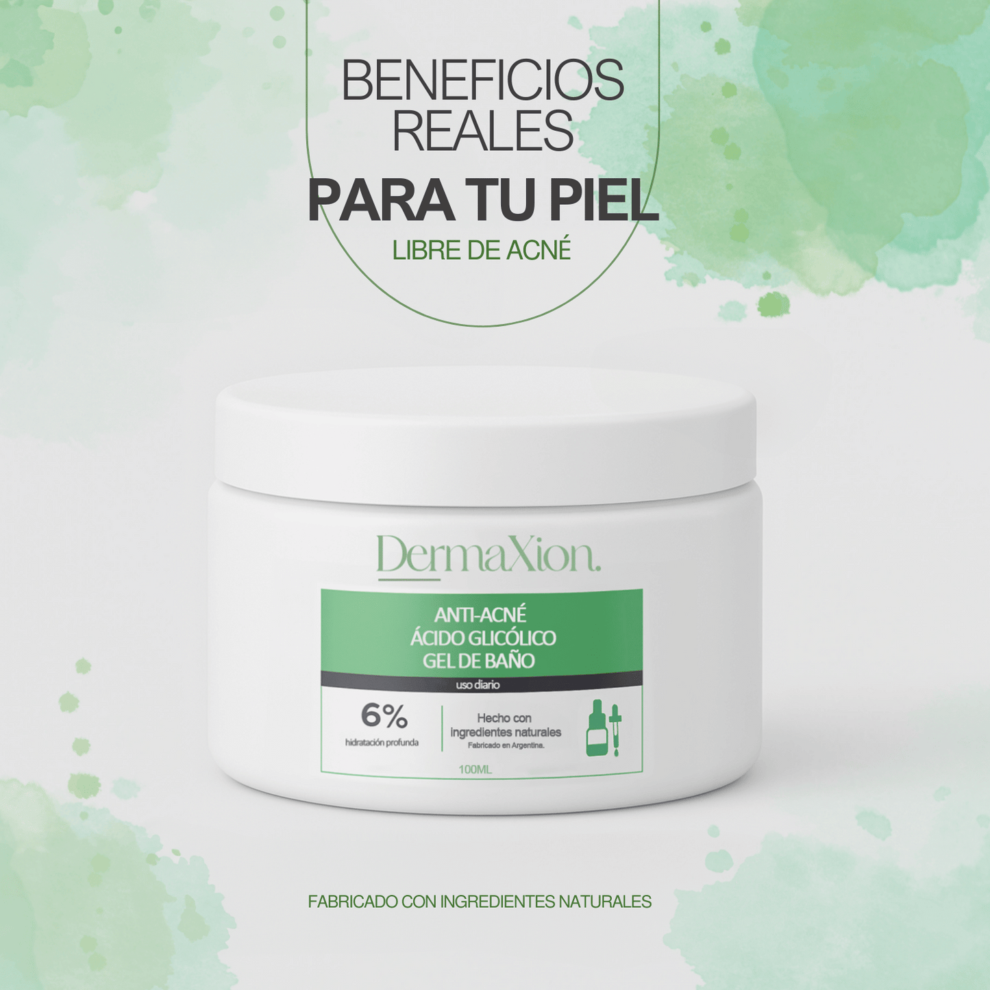 DermaXion Gel exfoliante x 100ML